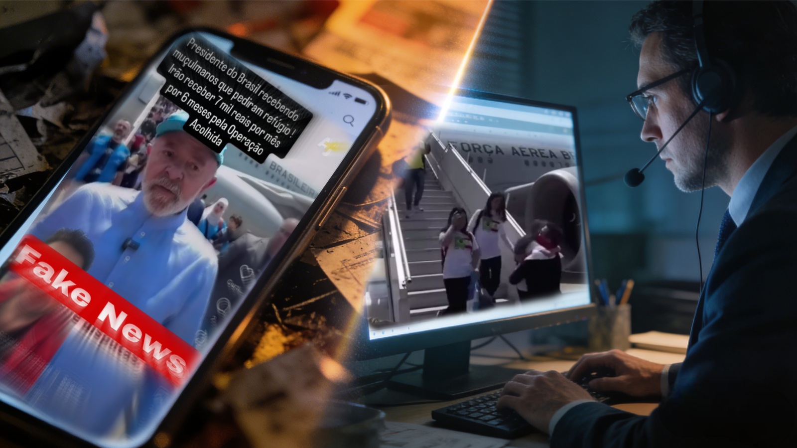 Auxílio de R$ 7 mil para imigrantes muçulmanos? Veja o que é fato e o que é falso