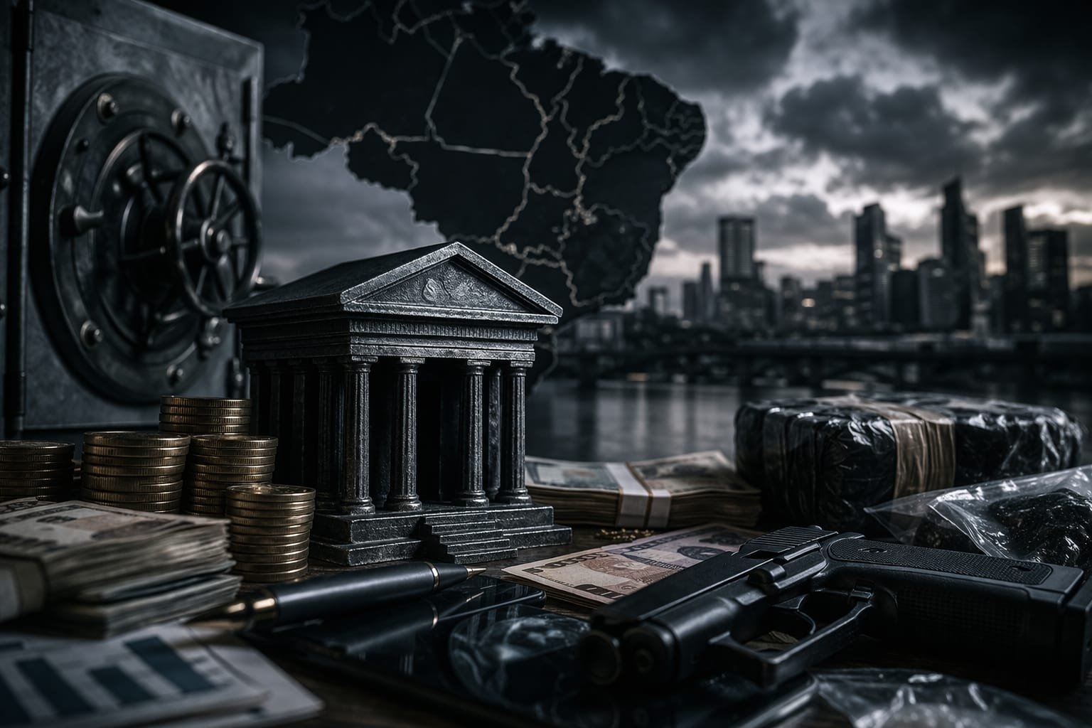 O Estado sob Cerco: Como o Crime Organizado Infiltrou o Coração do Sistema Financeiro Brasileiro